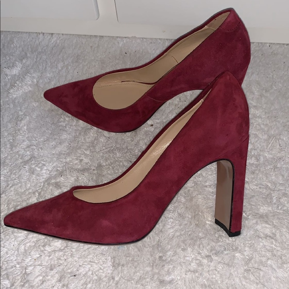 Burgundy Heels